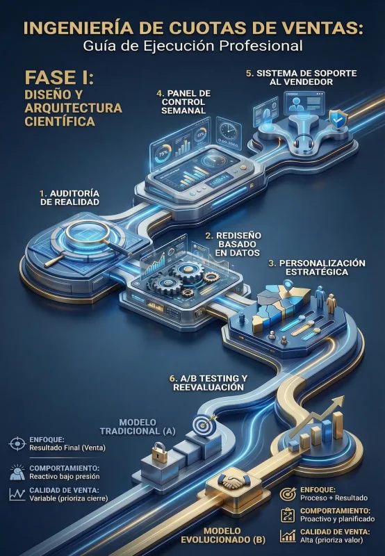 cuotas de ventas ingeniería comercial