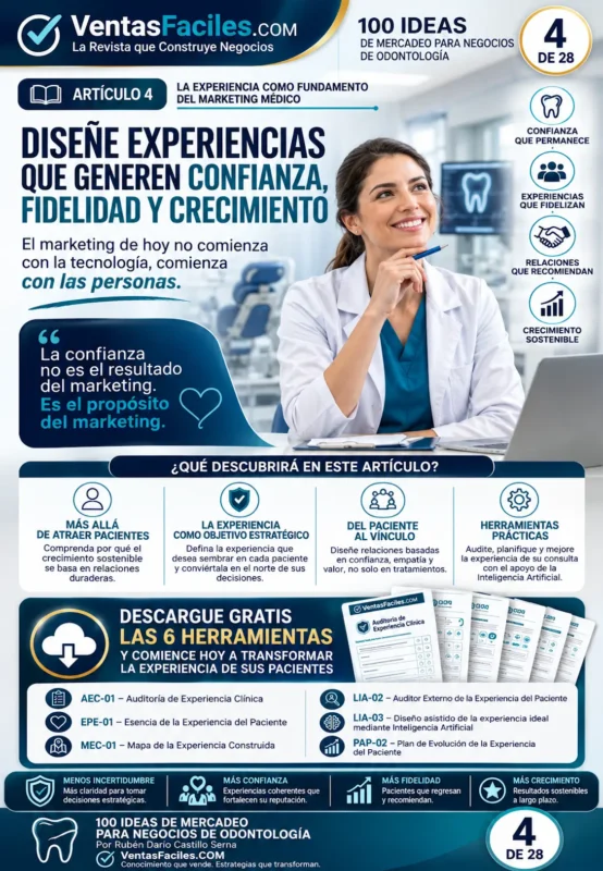 experiencia del paciente odontológico