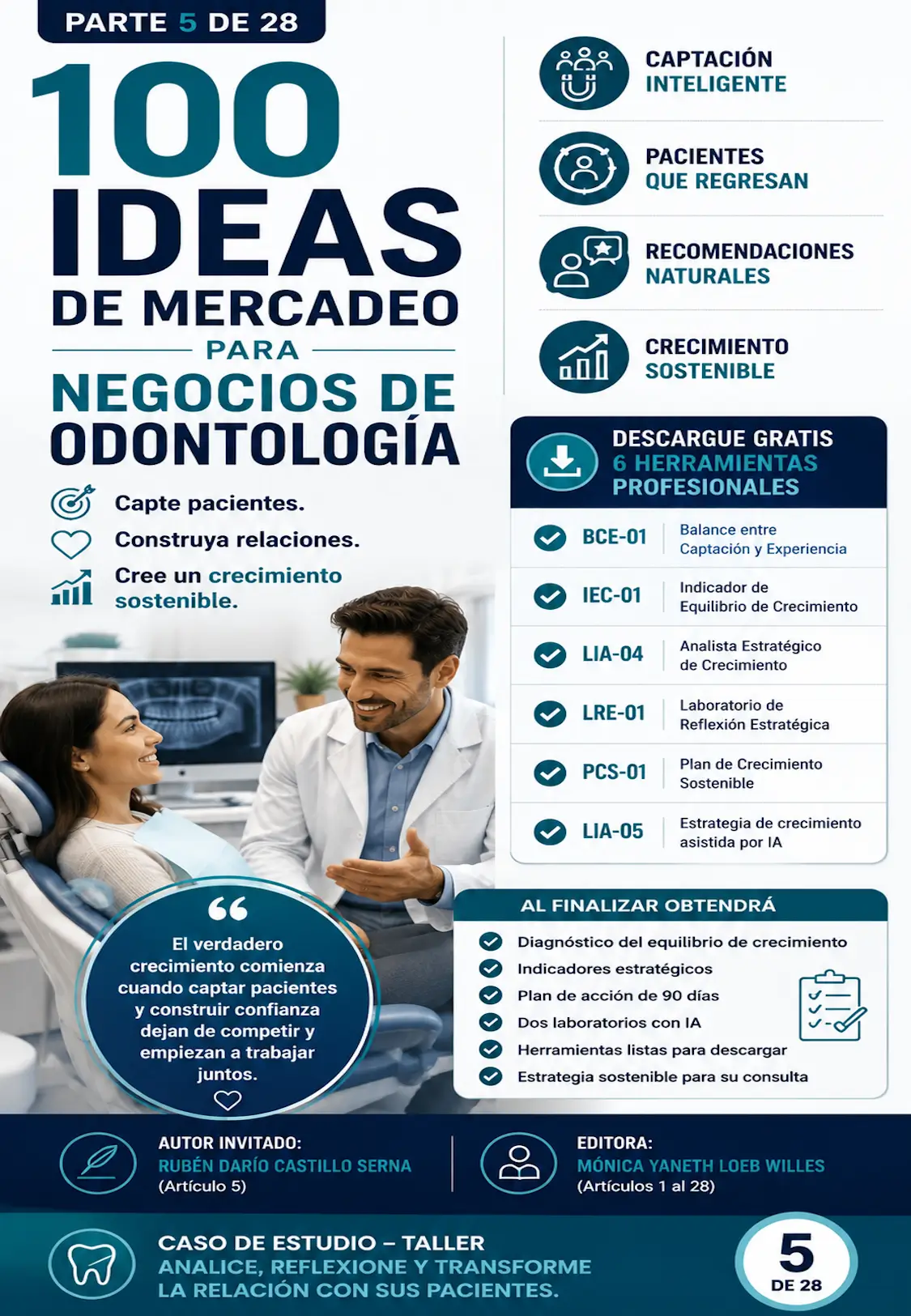 crecimiento sostenible en odontología